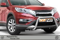 Frontbügel für Honda CR-V RM 2012-2018 60mm Frontschutzbügel Gutachten