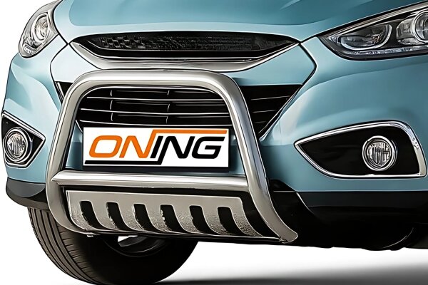 Frontbügel mit Unterfahrschutz für Hyundai IX35 2009-2015 70mm Gutachten