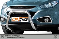 Frontbügel für Hyundai IX35 2009-2015 70mm Frontschutzbügel Gutachten