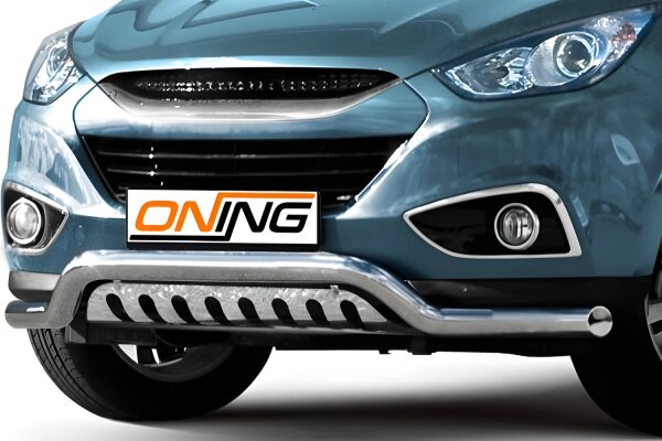Frontbügel mit Unterfahrschutz für Hyundai IX35 2009-2015 70mm breit Gutachten