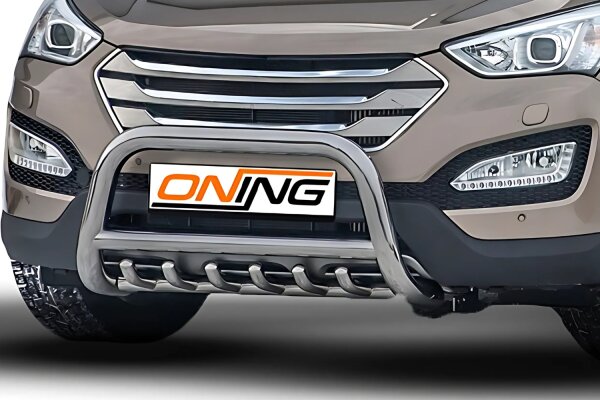 Frontbügel mit Unterbodenschutz für Hyundai Santa Fé III 2012-2018 70mm