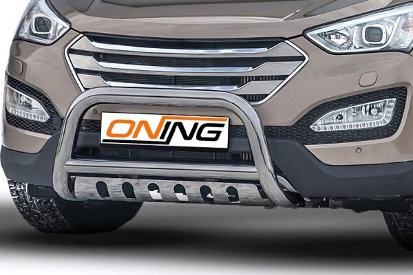 Frontbügel mit Unterfahrschutz für Hyundai Santa Fé III 2012-2018 70mm