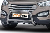 Frontbügel mit Querstreben für Hyundai Santa Fé III 2012-2018 70mm Gutachten