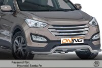 Frontbügel für Hyundai Santa Fé III 2012-2018 70mm breit Edelstahl Gutachten