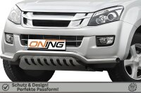 Frontbügel mit Unterfahrschutz für Isuzu D-Max II 2012-2016 70mm Gutachten