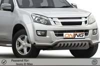 Frontbügel mit Unterfahrschutz für Isuzu D-Max II 2012-2016 70mm Gutachten