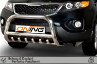 Frontbügel mit Unterbodenschutz für KIA Sorento II 2010-2012 70mm Gutachten