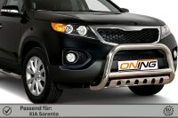 Frontbügel mit Unterfahrschutz für KIA Sorento II 2010-2012 70mm Gutachten