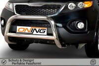 Frontbügel mit Querstreben für KIA Sorento II 2010-2012 70mm Gutachten