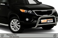 Frontbügel mit Querstreben für KIA Sorento II 2010-2012 70mm Gutachten