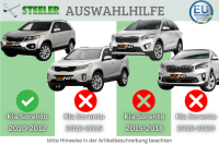 Frontbügel mit Querstreben für KIA Sorento II 2010-2012 70mm Gutachten