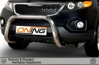 Frontbügel für KIA Sorento II XM 2010-2012 70mm Frontschutzbügel Gutachten