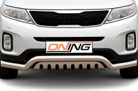 Frontbügel mit Unterfahrschutz für KIA Sorento II 2012-2014 70mm breit Gutachten