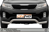 Frontbügel für KIA Sorento II 2012-2014 70mm breit Frontschutzbügel Gutachten
