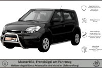 Frontbügel mit Querstreben für KIA Soul 2009-2014 60mm Edelstahl Gutachten