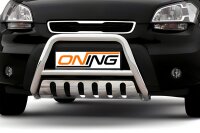 Frontbügel mit Unterfahrschutz für KIA Soul 2009-2014 60mm Edelstahl Gutachten