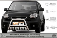 Frontbügel mit Unterfahrschutz für KIA Soul 2009-2014 60mm Edelstahl Gutachten