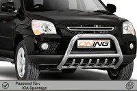 Frontbügel mit Unterbodenschutz für KIA Sportage 2006-2009 70mm Gutachten