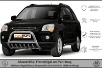 Frontbügel mit Unterbodenschutz für KIA Sportage 2006-2009 70mm Gutachten