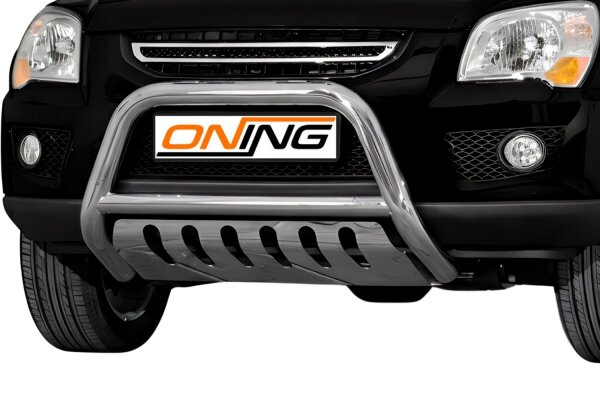 Frontbügel mit Unterfahrschutz für KIA Sportage 2006-2009 70mm Gutachten