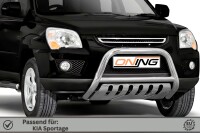 Frontbügel mit Unterfahrschutz für KIA Sportage 2006-2009 70mm Gutachten