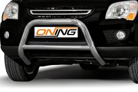 Frontbügel mit Querstreben für KIA Sportage 2006-2009 70mm Edelstahl Gutachten
