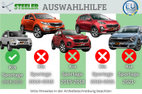 Frontbügel für KIA Sportage 2006-2009 Ø70mm Frontschutzbügel Gutachten