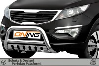 Frontbügel mit Unterfahrschutz für KIA Sportage 2011-2015 70mm Gutachten