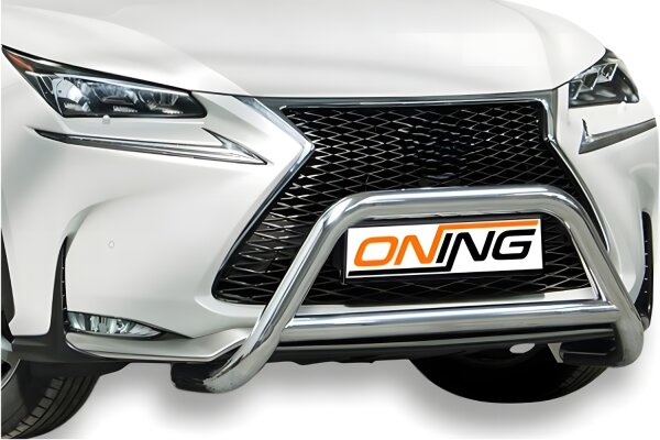 Frontbügel mit Querstreben für Lexus NX 2014-2020 70mm Frontschutzbügel Gutachten
