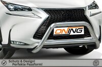 Frontbügel mit Querstreben für Lexus NX 2014-2020 70mm Frontschutzbügel Gutachten