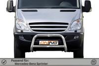Frontbügel Querstreben für Mercedes Sprinter W906 2006-2018 70mm Gutachten