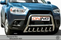 Frontbügel mit Unterbodenschutz für Mitsubishi ASX 2010-2013 60mm Gutachten