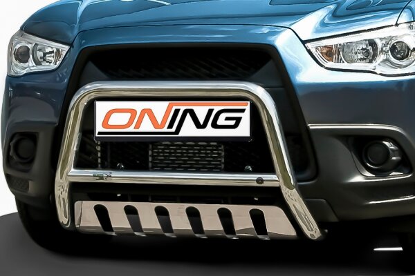 Frontbügel mit Unterfahrschutz für Mitsubishi ASX 2010-2013 60mm Gutachten