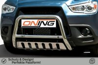 Frontbügel mit Unterfahrschutz für Mitsubishi ASX 2010-2013 60mm Gutachten
