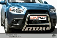 Frontbügel mit Unterfahrschutz für Mitsubishi ASX 2010-2013 60mm Gutachten