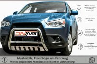 Frontbügel mit Unterfahrschutz für Mitsubishi ASX 2010-2013 60mm Gutachten