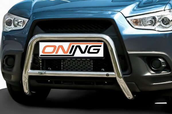 Frontbügel mit Querstreben für Mitsubishi ASX 2010-2013 60mm Edelstahl Gutachten