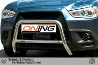 Frontbügel mit Querstreben für Mitsubishi ASX 2010-2013 60mm Edelstahl Gutachten