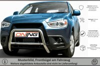 Frontbügel mit Querstreben für Mitsubishi ASX 2010-2013 60mm Edelstahl Gutachten