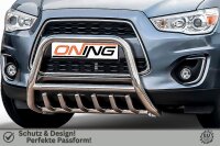 Frontbügel mit Unterbodenschutz für Mitsubishi ASX 2013-2017 60mm Gutachten