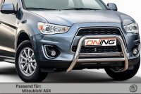 Frontbügel mit Querstreben für Mitsubishi ASX 2013-2017 60mm Gutachten