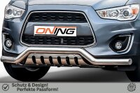 Frontbügel mit Unterfahrschutz für Mitsubishi ASX 2013-2017 70mm breit