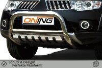Frontbügel mit Unterfahrschutz für Mitsubishi L200 2009-2015 70mm Gutachten