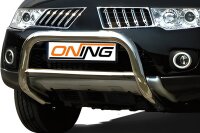 Frontbügel mit Querstreben für Mitsubishi L200 2009-2015 70mm Gutachten