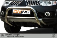 Frontbügel mit Querstreben für Mitsubishi L200 2009-2015 70mm Gutachten