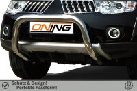 Frontbügel für Mitsubishi L200 2009-2015 70mm Frontschutzbügel Gutachten