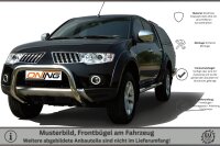 Frontbügel für Mitsubishi L200 2009-2015 70mm Frontschutzbügel Gutachten