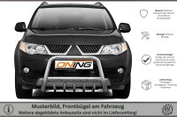 Frontbügel Unterbodenschutz für Mitsubishi Outlander II 2006-2010 60mm Gutachten