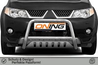 Frontbügel Unterfahrschutz für Mitsubishi Outlander II 2006-2010 60mm Gutachten