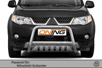 Frontbügel Unterfahrschutz für Mitsubishi Outlander II 2006-2010 60mm Gutachten